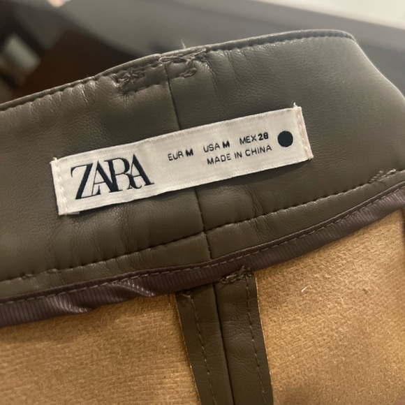 Zara Straight Leg Faux Leather Pants (Francoise Straight Leg) - Picture 10 of 11